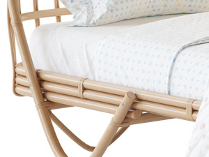 Malu Vintage Rattan Bed 3Dモデル