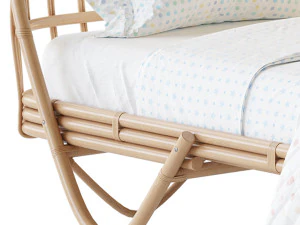 Malu Vintage Rattan Bed 3D Model