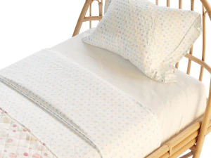 Malu Vintage Rattan Bed 3D Model