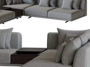 Endless sofa 4 3D 模型