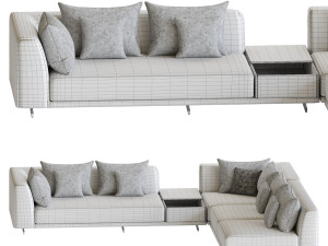 Endless sofa 4 3D 模型