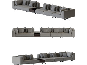 Endless Sofa 5 3D Model