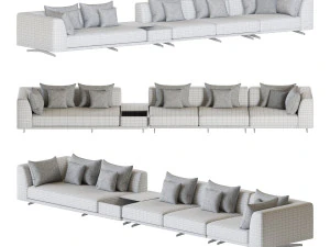 Endless Sofa 5 3D Model