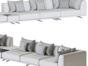 Endless Sofa 5 3D Model