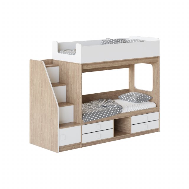 Bed Legend D606 bunk 3Dモデル .c4d .max .obj .3ds .fbx .stl .blend 