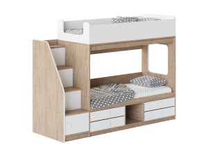 Bed Legend D606 bunk 3Dモデル