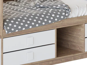 Bed Legend D606 bunk 3D Model