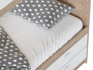 Bed Legend D606 bunk 3D Model