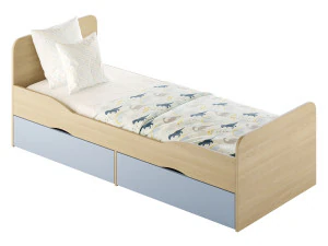 Bed for teenagers Furniture Formula Delta 3D Model
