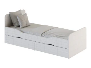 Bed for teenagers Furniture Formula Delta 3D Model