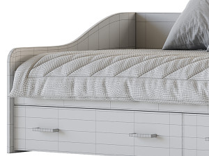 Bed Myth Vega NEW 3D Model