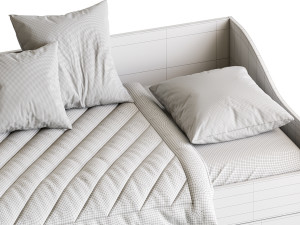 Bed Myth Vega NEW 3D Model