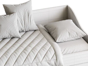 Bed Myth Vega NEW 3D Model