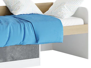 Combined bed TriYa Charlie 3D Model