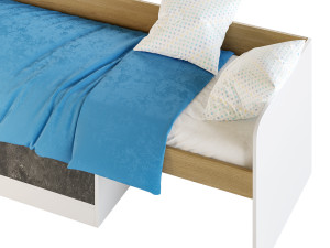 Combined bed TriYa Charlie 3D 模型