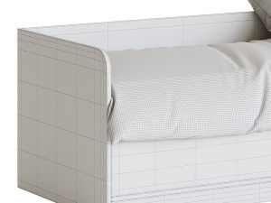 Combined bed TriYa Charlie 3D 模型