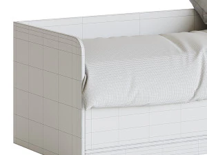 Combined bed TriYa Charlie 3D Model