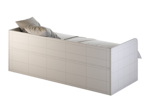 Combined bed TriYa Charlie 3D 模型