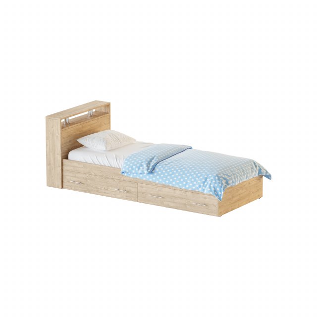 Bed with drawers SVK Camellia Modelo 3D .c4d .max .obj .3ds .fbx .stl .blend 