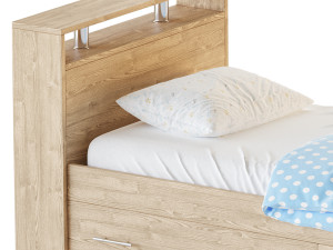 Bed with drawers SVK Camellia Modelo 3D