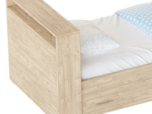 Bed with drawers SVK Camellia Modelo 3D