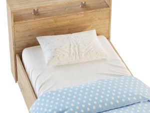 Bed with drawers SVK Camellia Modelo 3D