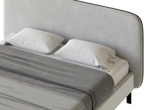 Barry Bed With Legs 3D Model