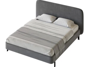 Barry Bed With Legs 3D Model