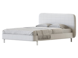 Barry Bed With Legs 3D 模型