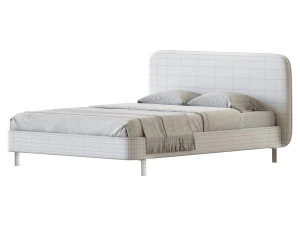 Barry Bed With Legs 3D Model