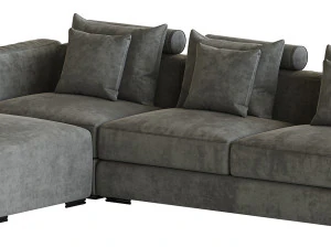 Clifford 1 Seater Sofa 3D Model