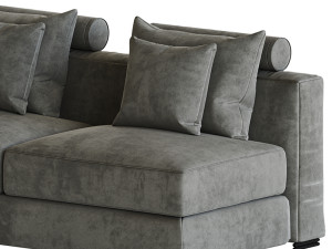 Clifford 1 Seater Sofa Modelo 3D