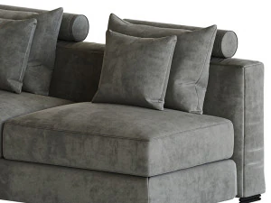 Clifford 1 Seater Sofa 3D Model