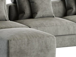 Clifford 1 Seater Sofa 3D Model
