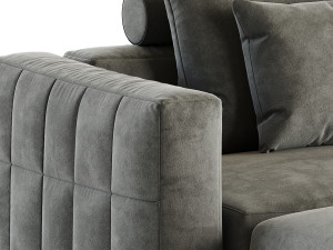 Clifford 1 Seater Sofa Modelo 3D