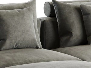 Clifford 1 Seater Sofa 3D Model