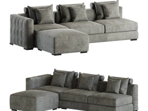 Clifford 1 Seater Sofa 3D Model