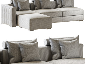 Clifford 1 Seater Sofa Modelo 3D