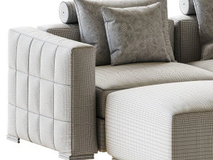 Clifford 1 Seater Sofa 3D Model