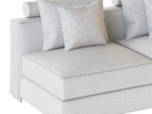 Clifford 2 Seater Sofa 3Dモデル