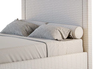 Corin Bed 3D Model