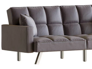 Legend Vansen Sofa Bed in Gray 3D Model