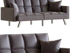 Legend Vansen Sofa Bed in Gray 3D Model