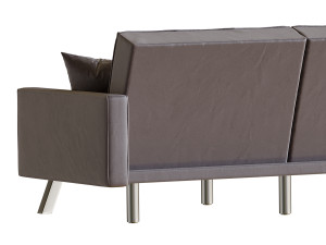 Legend Vansen Sofa Bed in Gray 3Dモデル