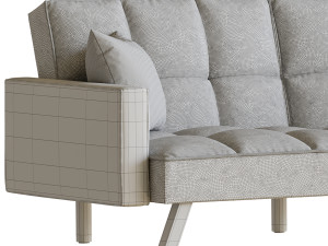 Legend Vansen Sofa Bed in Gray 3Dモデル