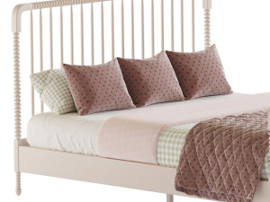 Little Seeds Rowan Valley Linden Kidsa bed Modello 3D