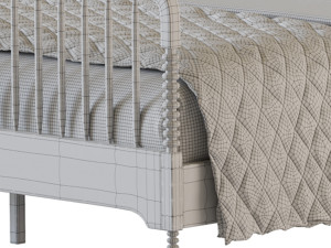 Little Seeds Rowan Valley Linden Kidsa bed Modello 3D