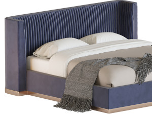 Miuzza bed Model 3D