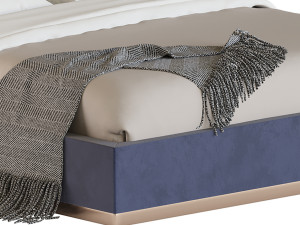 Miuzza bed Model 3D