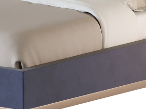 Miuzza bed Model 3D